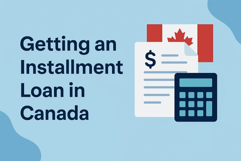 Online installment loan application steps in Canada