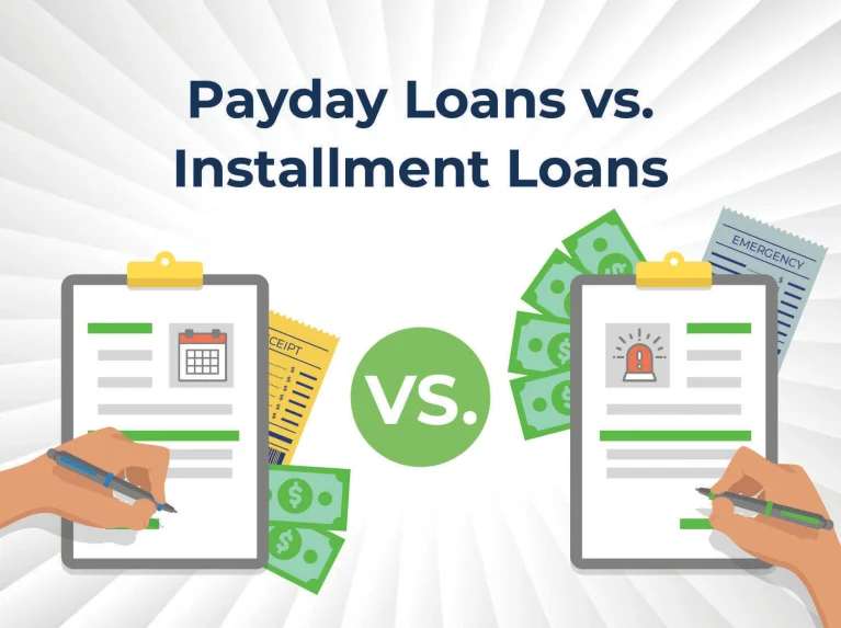 Comparison of payday loans and installment loans in Canada